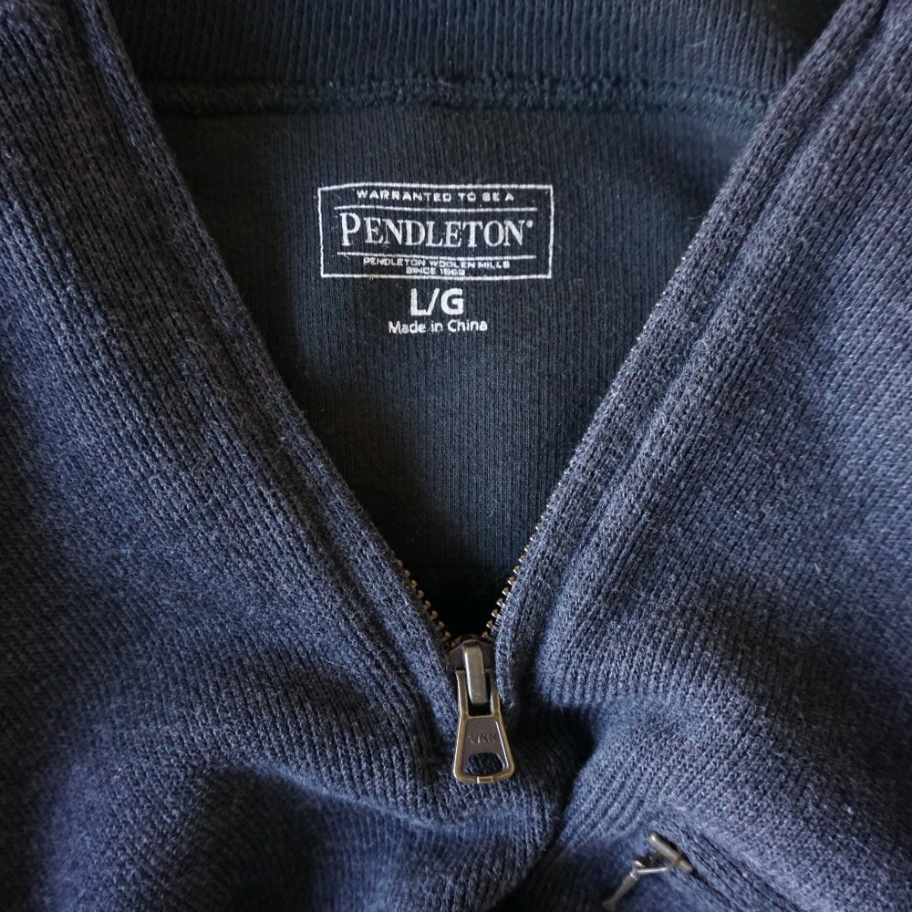 Pendleton Grey Pullover Sweater
